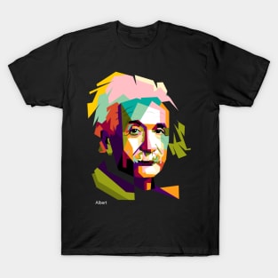 Einstein In Pop Art T-Shirt